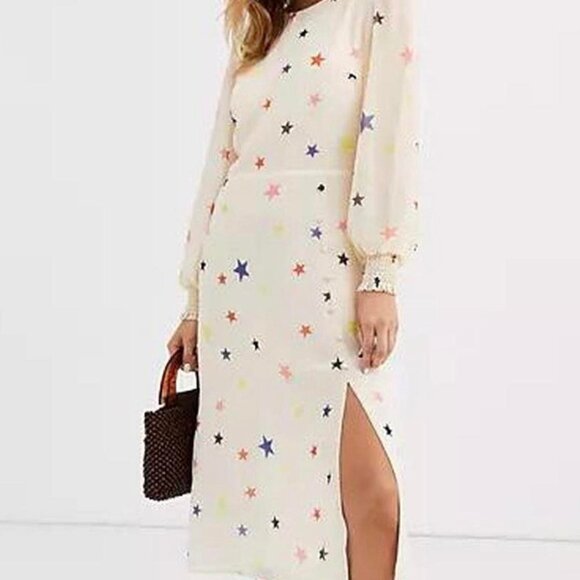 Nobody's Child Star Georgie Midi Dress sz 6 - Picture 2 of 13